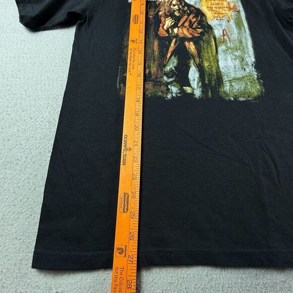 VTG Jethro Tull T-Shirt Aqualung Men's Small Y2K  Black - Picture 5 of 8